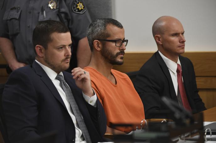 Chris Watts | Njegova žena je bila v 15. tednu nosečnosti, ko jo je ubil. Sodil je tudi njunima hčerkama. | Foto Getty Images