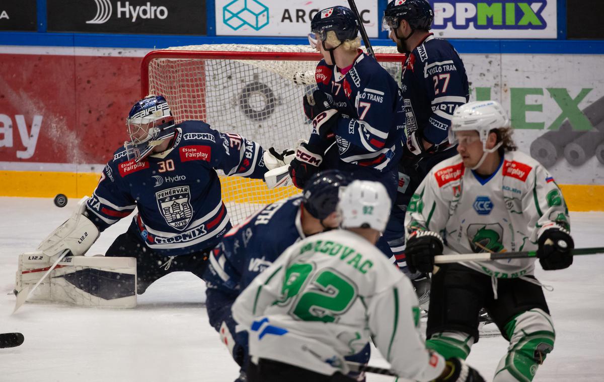 HK Olimpija Fehervar | Olimpija je v Szehesfehervarju izgubila z 2:5. | Foto Soós Attila/Hydro Fehervar AV19