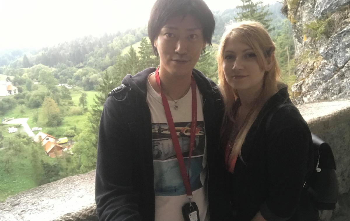 jt | Yuki je nad Slovenijo in Ljubljano popolnoma navdušen, pravi, da je zanj kot Japonca idealna.  | Foto Osebni arhiv