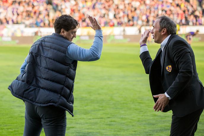 Zlatko Zahović, Darko Milanič | Darko Milanič in Zlatko Zahović sta razrešila vse nejasnosti. | Foto Vid Ponikvar