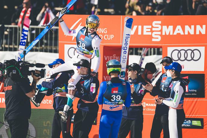 Planica 22 (petek): Žiga Jelar | Žiga Jelar je slavil svojo prvo zmago. | Foto Grega Valančič/Sportida