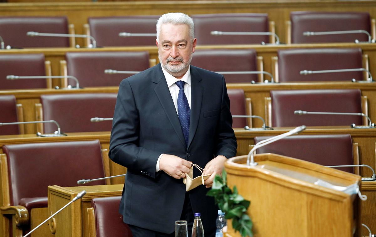 Zdravko Krivokapić | Črnogorski premier Zdravko Krivokapić je sprožil postopek za odstavitev ministra za pravosodje Vladimirja Leposavića. | Foto Reuters