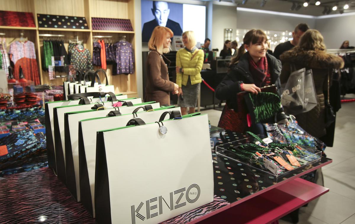 Kenzo, H&M | Foto Bojan Puhek