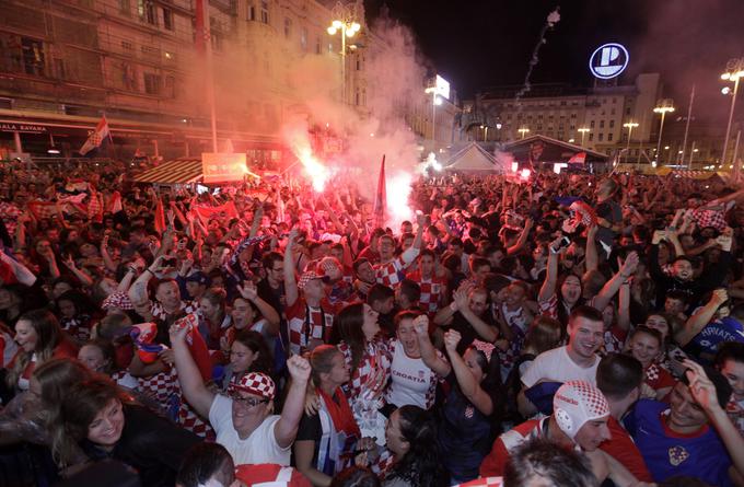 ... kot tudi v domovini. Tako je bilo v središču Zagreba. | Foto: Guliverimage