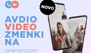 Z Avdio Video zmenki na ONA-ON.COM preveri zanimanje za srečanje v živo! #video