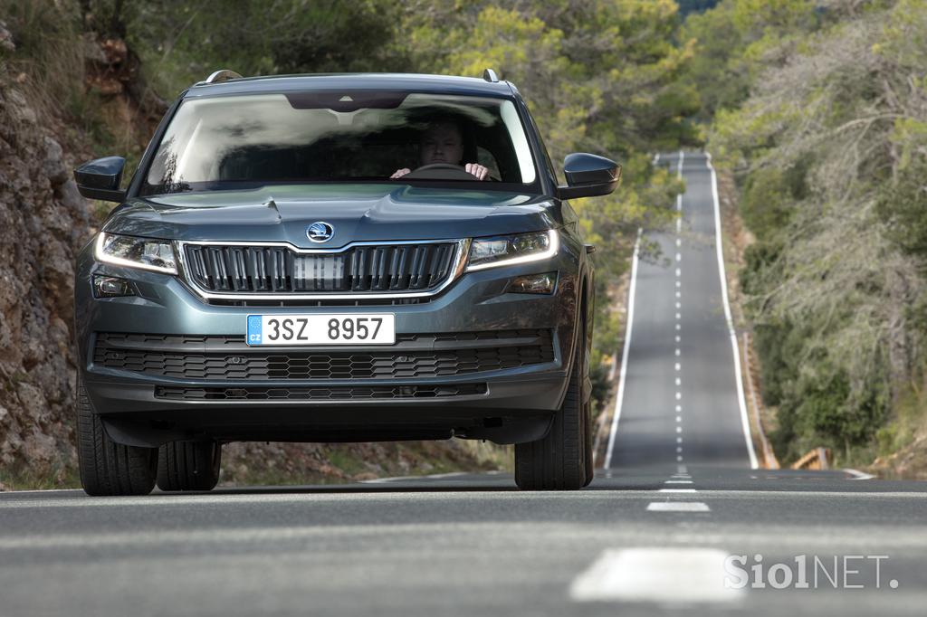 Škoda kodiaq - prva vožnja