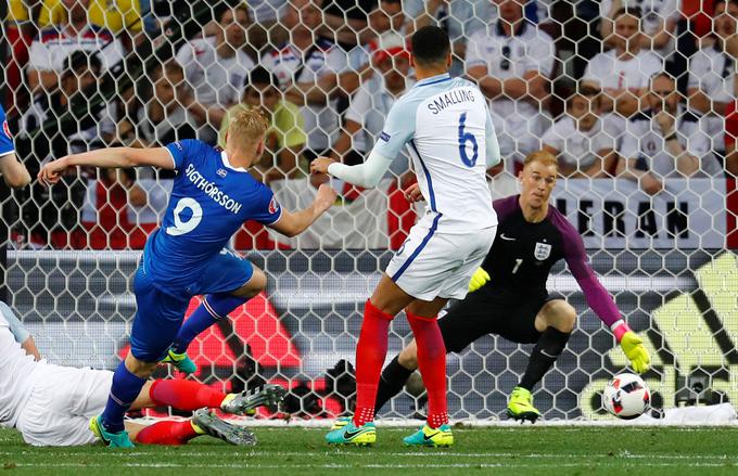 Trenutek, ko je dosegel zgodovinski gol. | Foto: 