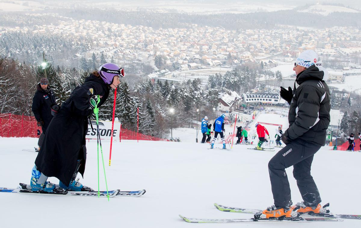 Tina Maze in Livio Magoni | Livio Magoni se vrača v slovensko alpsko smučanje | Foto Vid Ponikvar