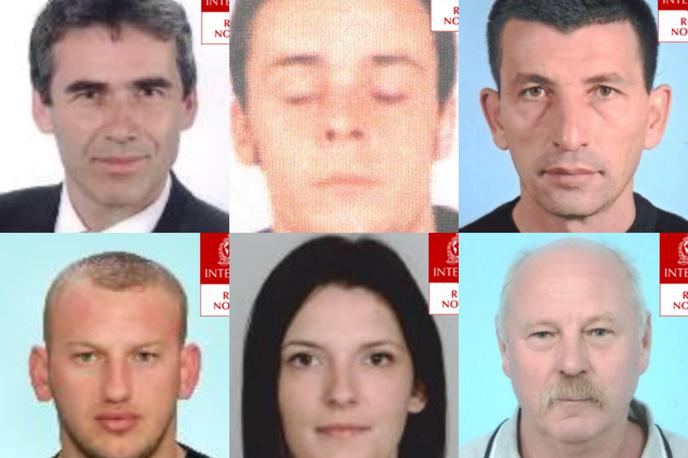 interpol iskani slovenci | Foto Interpol