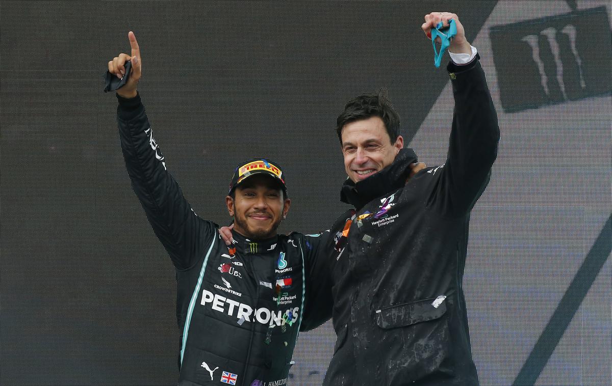 Lewis Hamilton Toto Wolff | Toto Wolff ne skriva več, koga si želi za zamenjavo Lewisa Hamiltona. Ima štiri kandidate. | Foto Guliverimage