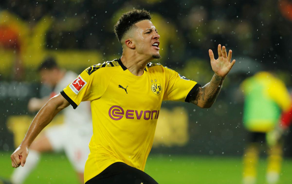 Jadon Sancho | Jadon Sancho je brez dovoljenja kluba odpotoval na Otok. | Foto Reuters