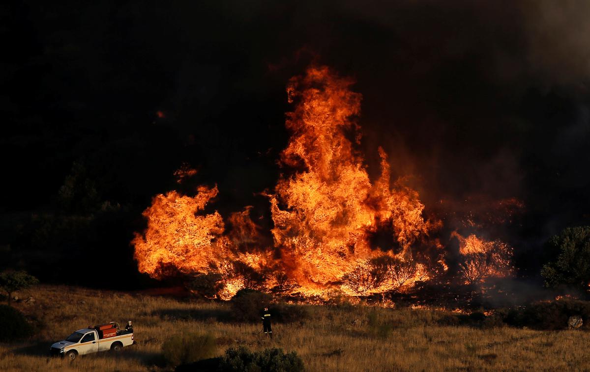 Grčija, požar | Foto Reuters