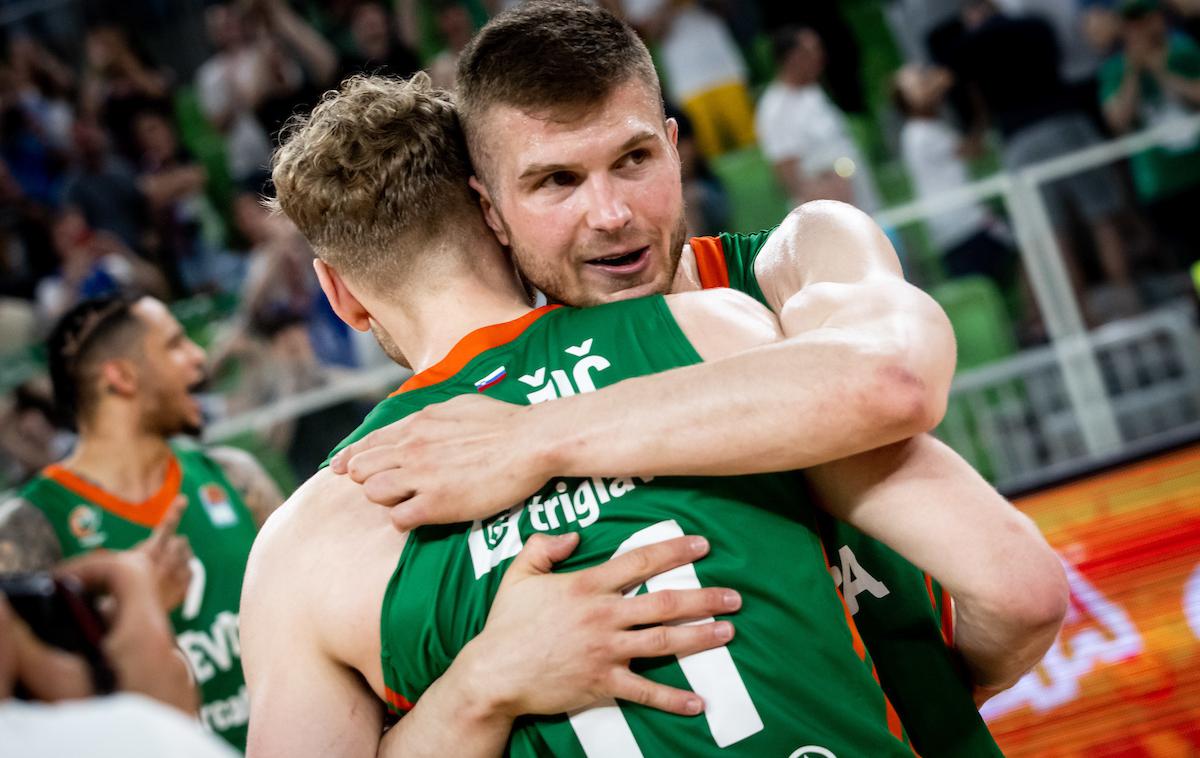 Cedevita Olimpija : Crvena zvezda liga ABA | Edo Murić je bil osrednji junak zmage nad Crveno zvezdo. | Foto Vid Ponikvar