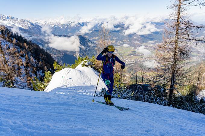 Slovenske barve je v Nemčiji zastopal tudi Maj Pritržnik, ki pa je ob malce slabšem nastopu ponovno pridobil veliko novih izkušenj in dodatno motivacijo za trening.  | Foto: Skimostats