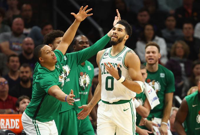 Jayson Tatum je v vrhunski formi. | Foto: Reuters