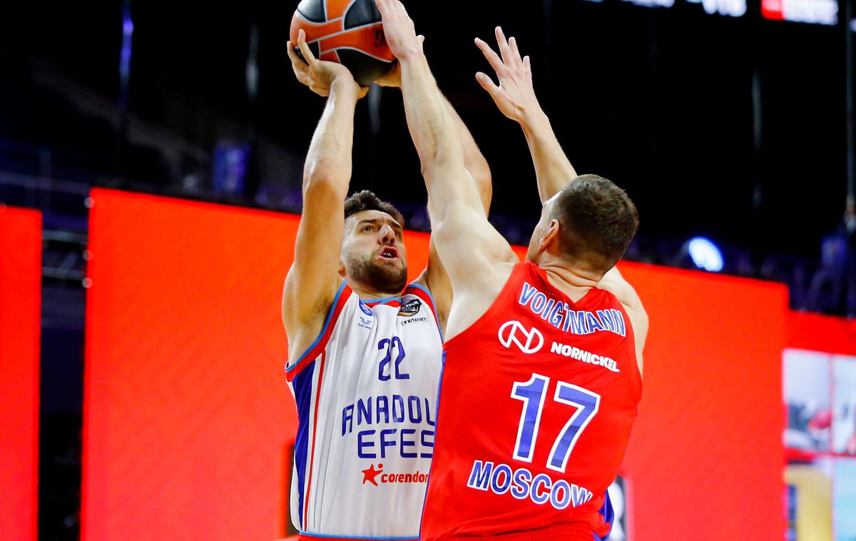 Anadolu Efes CSKA Moskva | Košarkarji Anadolu Efesa se bodo v finalu Evrolige pomerili z Barcelono. | Foto Guliverimage