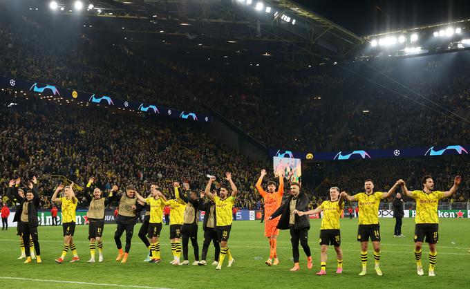 Rumeno-črni se bodo v polfinalu pomerili s PSG. | Foto: Reuters