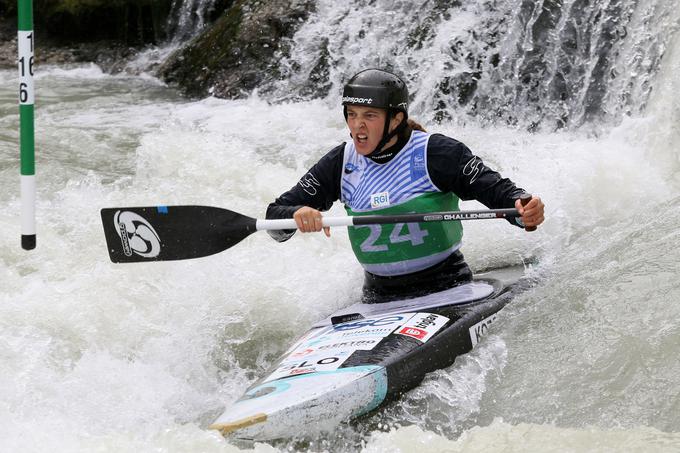 Alja Kozorog si je prvič priborila finale in končala na devetem mestu.  | Foto: Nina Jelenc