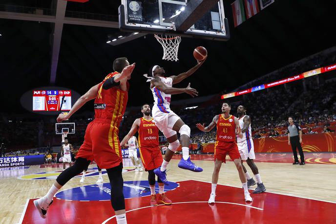 Španija - Portoriko Fiba SP 2019 | Španci so že pri dveh zmagah, v ponedeljek so premagali Portoriko. | Foto Reuters