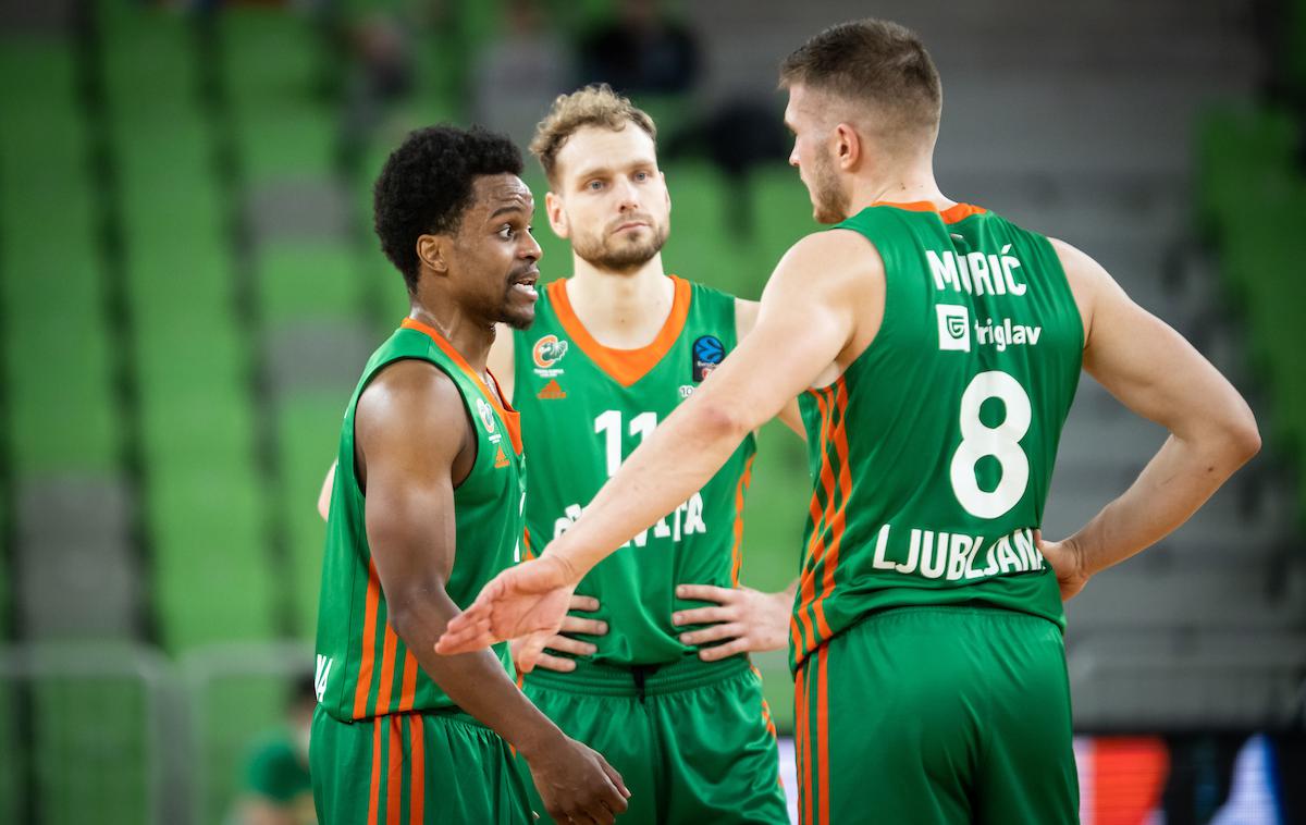 EuroCup: Cedevita Olimpija - Virtus Bologna | Olimpija je namučila Bologno, za zmago pa ji je malo zmanjkalo. | Foto Vid Ponikvar