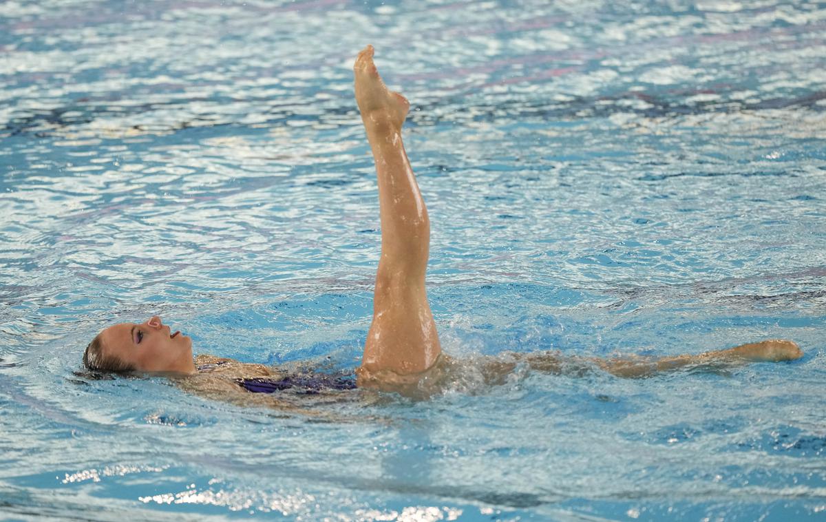 Nika Seljak | Nika Seljak je na uvodni tekmi svetovnega prvenstva v plavanju in vodnih športih v Fukuoki na Japonskem osvojila 27. mesto v tehničnem solu. | Foto Guliverimage