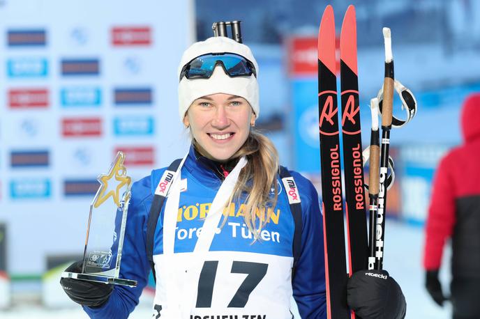 Hana Sola | Hana Sola se je veselila zmage na sprintu v Hochfilznu, svoje prve v svetovnem pokalu. | Foto Guliverimage