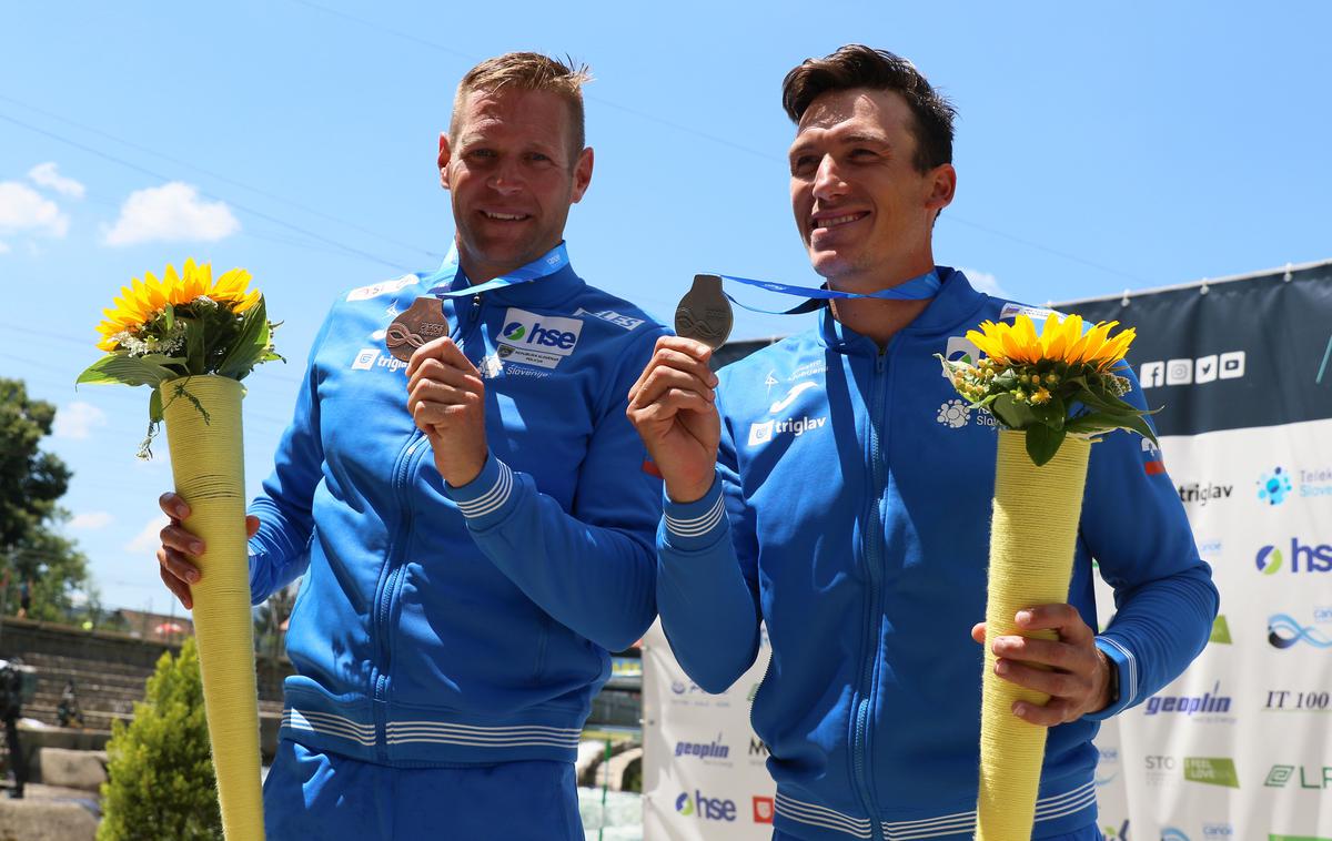 Benjamin Savšek, Luka Božič | Luka Božič in Benjamin Savšek. | Foto Nina Jelenc