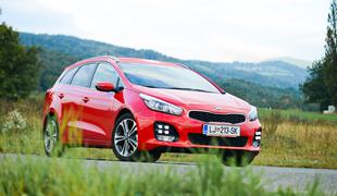 Kia ceed SW 1,6 CRDI GT-LINE – to je četrti najboljši družinski karavan v Sloveniji