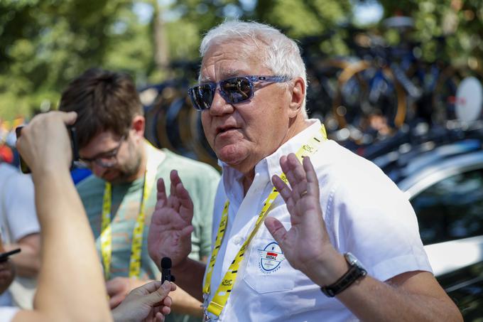 Šef kolesarske ekipe Soudal-Quick Step Patrick Lefevere se je obregnil ob besede iz tabora Jonasa Vingegaarda in dejal, da tako govorijo slabi poraženci. | Foto: Guliverimage