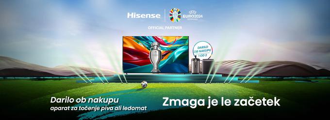 Hisense, Gorenje, UEFA EURO 2024 | Foto: Hisense