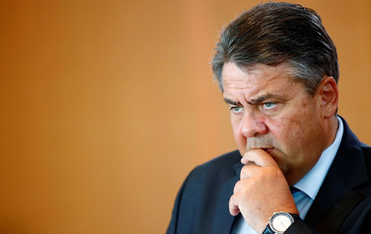 Sigmar Gabriel | Nemški politik Sigmar Gabriel predlaga, da bi EU razvila lastno jedrsko obrambo. | Foto Reuters