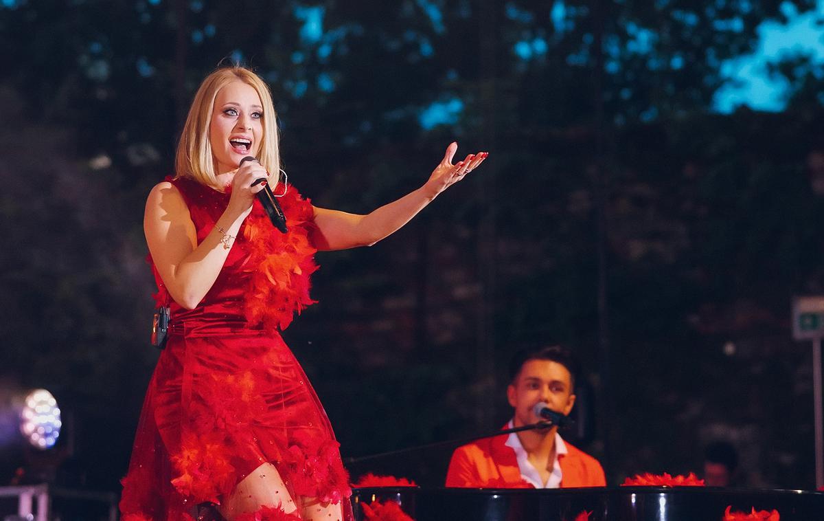 Maraaya, Križanke | Marjetka in Raay, duet Maraaya, sta povedala, da je bil koncert nepozaben in da bo ta izkušnja za vedno zapisana v njuna srca | Foto Marko Delbello Ocepek