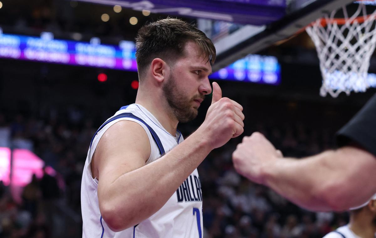 Luka Dončić Dallas Mavericks | Luka Dončić ostaja v tej sezoni pri 13, ne pa 14 tehničnih napakah. | Foto Reuters