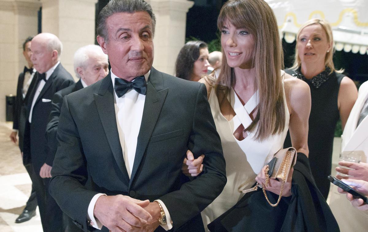 Sylvester Stallone in Jennifer Flavin | Foto Guliverimage/AP