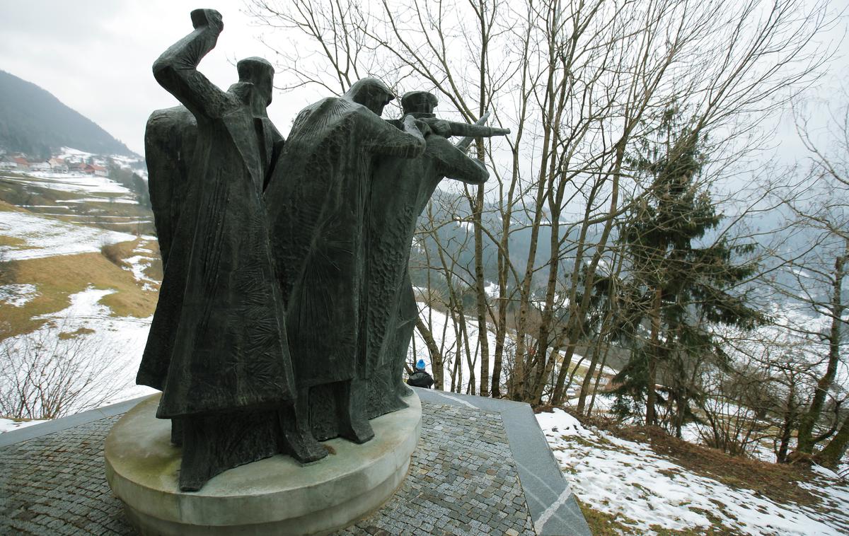 Spomenik padlim v dražgoški bitki | Foto STA