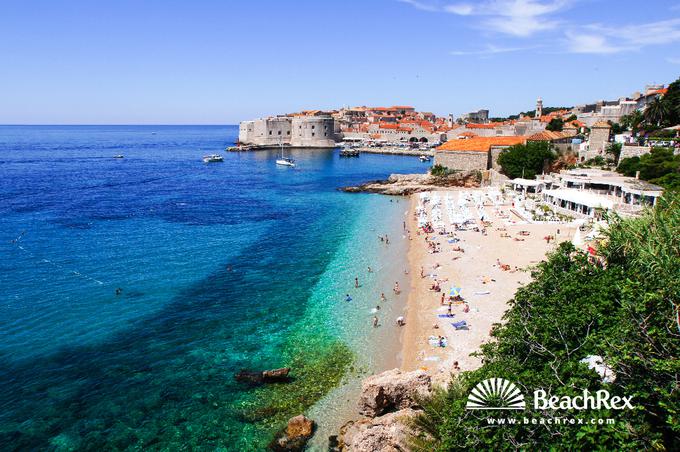 Banje, najbolj znana dubrovniška plaža. | Foto: BeachRex