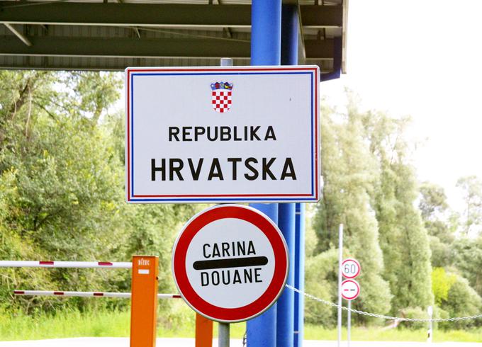 Hrvaškka mejni prehod | Foto: Bojan Puhek