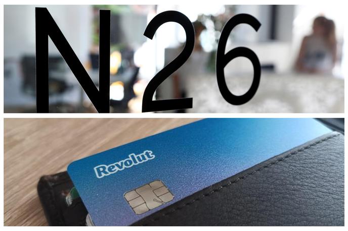 N26 in Revolut | Tudi račune v tujih spletnih bankah, kot sta Revolut in N26, je treba prijaviti Fursu, sicer lahko posameznika doleti globa do 1200 evrov. | Foto Siol.net