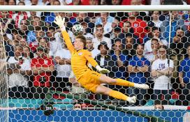 Anglija : Danska, Euro 2020, Jordan Pickford