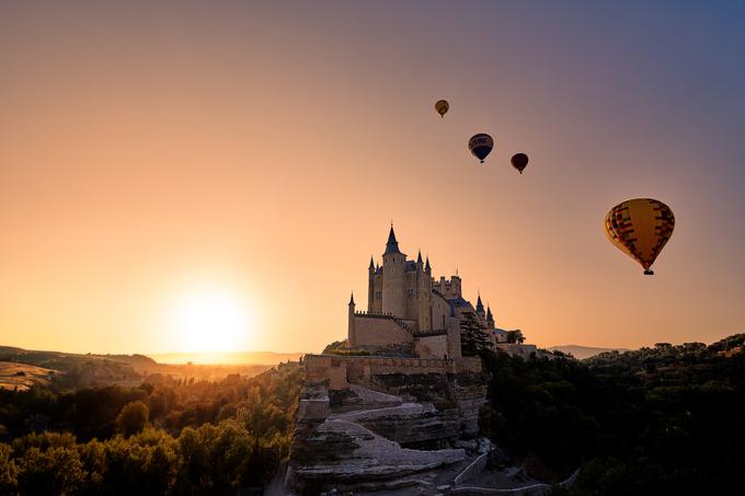 Grad Alcázar v Segovii v Španiji | Foto: Getty Images