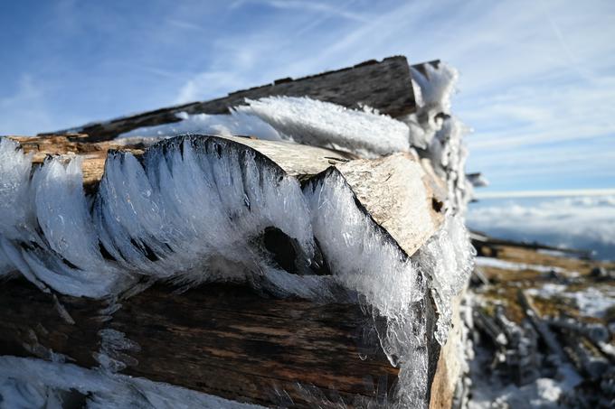 V gore se vrača zima.  | Foto: Matej Podgoršek