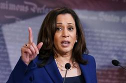 Demokratska podpredsedniška kandidatka je senatorka Kamala Harris