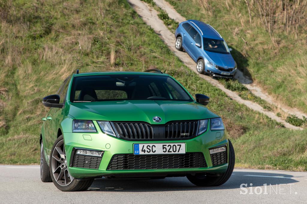 Škoda octavia scout - prva vožnja