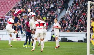 Šeško zabil gol, a bo tekmo skušal pozabiti