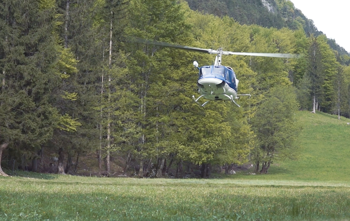 GRZS | Po prijavi izginotja obeh Nemcev so se aktivirali gorski reševalci GRS Bovec in dežurna ekipa GRS z Brnika, ki so s helikopterjem Letalske policijske enote pregledali območje. Vendar pogrešana reševalci in policisti niso našli.