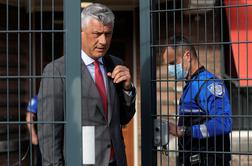 Thaci v Haagu: Nihče ne more na novo napisati zgodovine