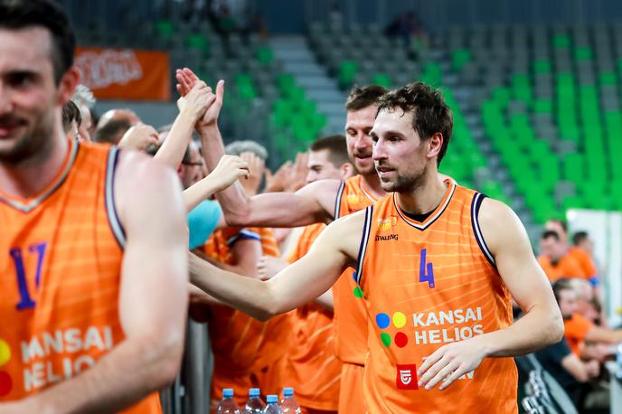 Finale DP: Cedevita Olimpija - Helios Suns Tadej Ferme | Še tretjič zapored je v polfinalni seriji med Krko in Heliosom zmaga pripadla gostom. | Foto Matic Klanšek Velej/Sportida