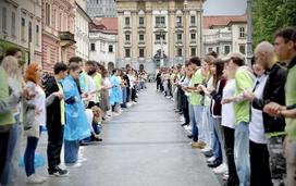 Parada ljubljanskih maturantov