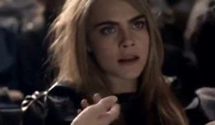 Cara Delevingne v srhljivi reklami