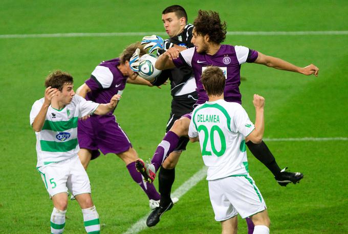 Olimpija - Austria Vienna | Foto: Vid Ponikvar